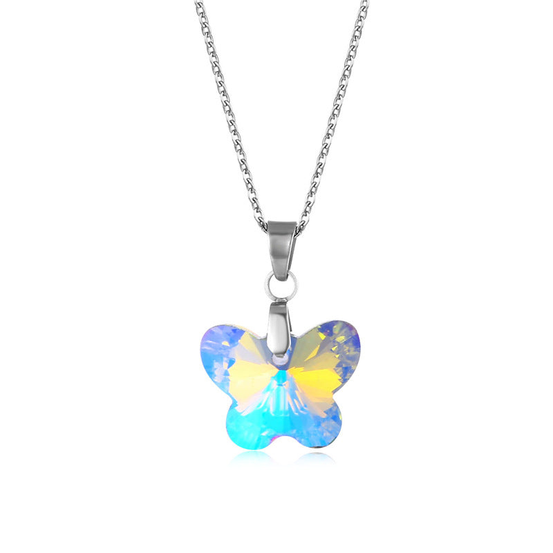 Wholesale Stainless Steel Butterfly Necklaces