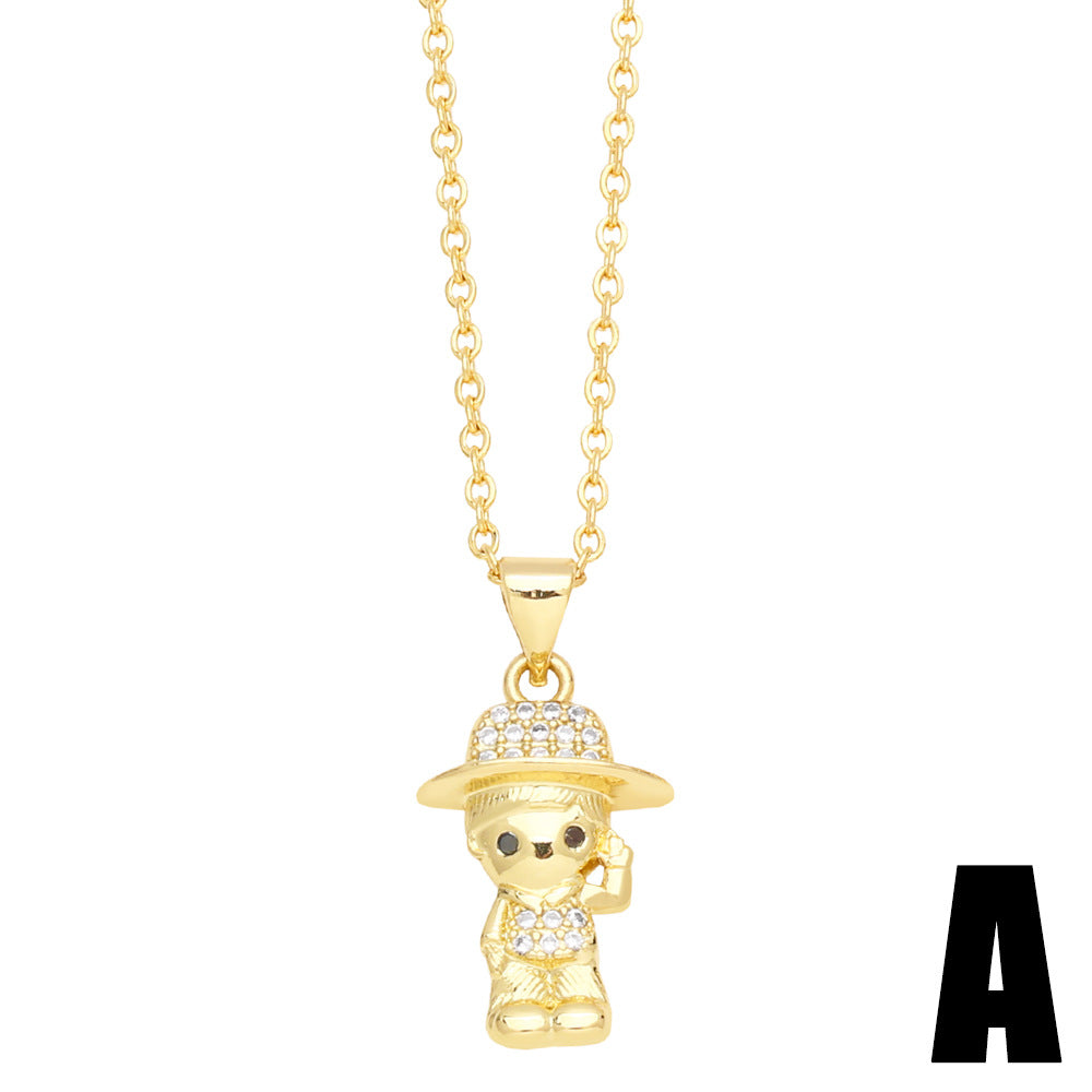 Wholesale Cute Boys Girls Copper Necklaces