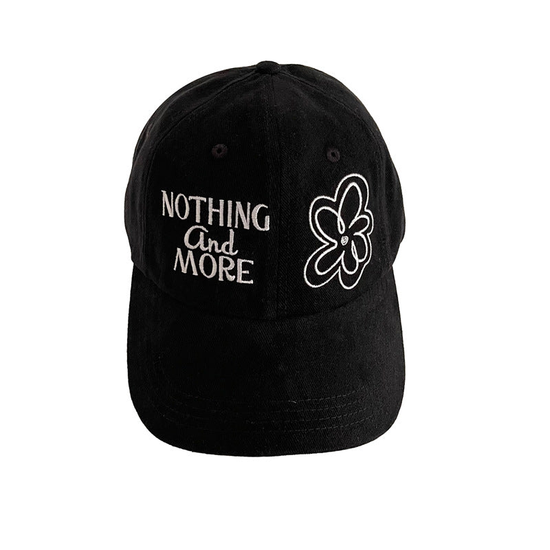 Wholesale Acrylic Flower English Embroidery Baseball Cap