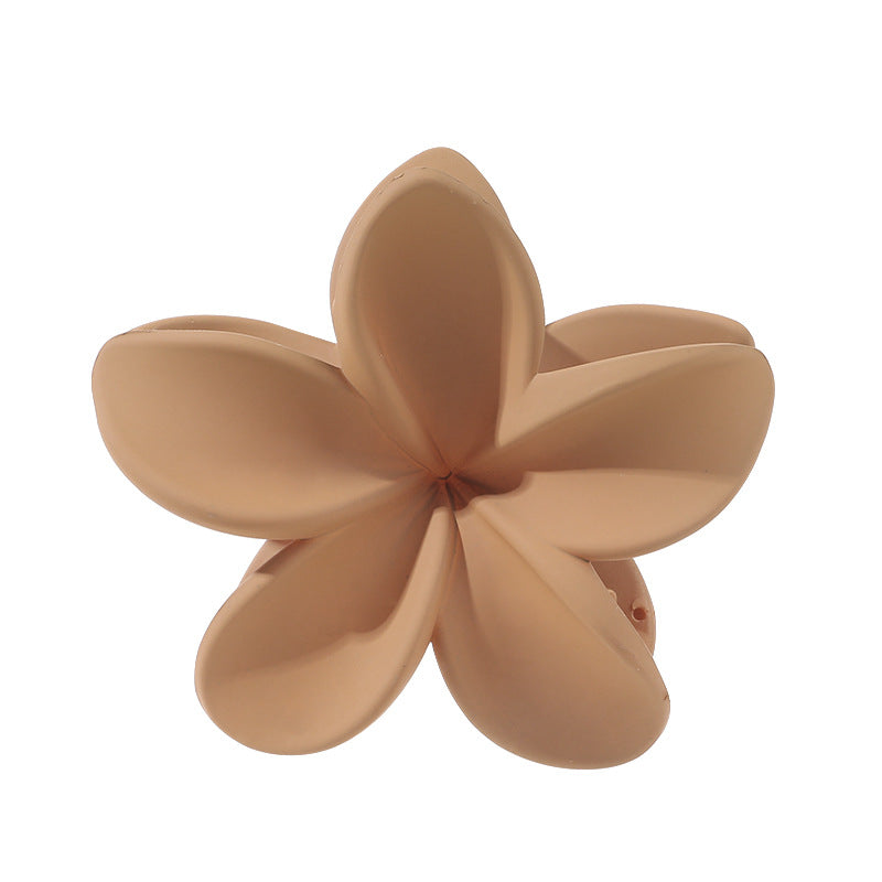 Wholesale Solid Color Frangipani Grab Clips