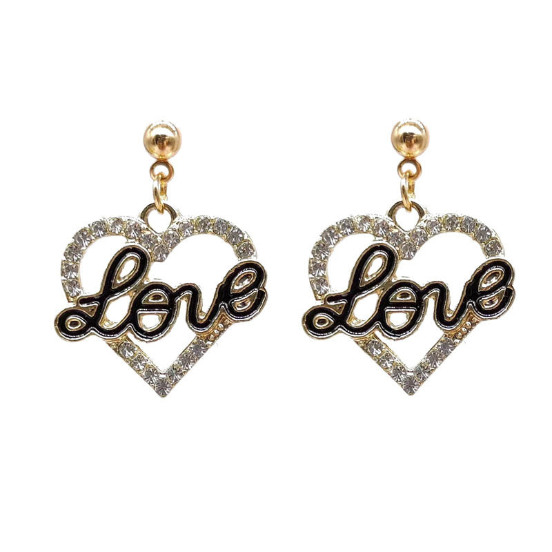 Wholesale Love Heart Pendants Alloy Necklaces