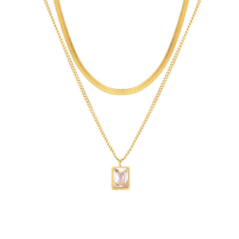 Wholesale Gold Plated Stainless Steel Necklace