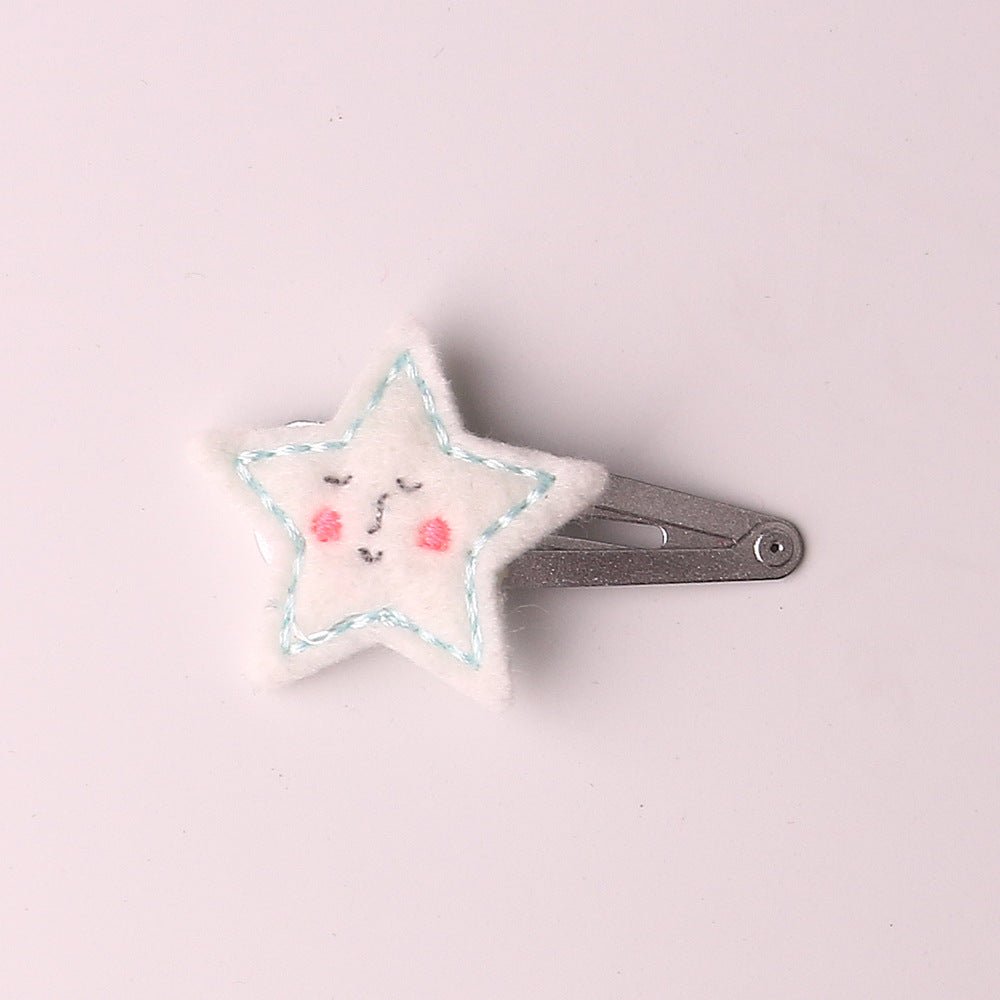 Wholesale Kids Cartoon Animal Star Hair Clip