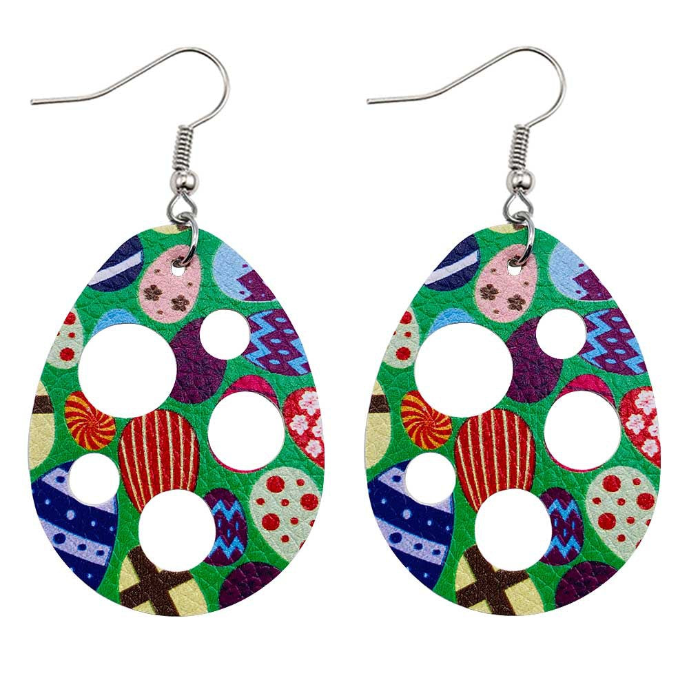 Pendientes De Polipiel Recortados De Pascua al por mayor