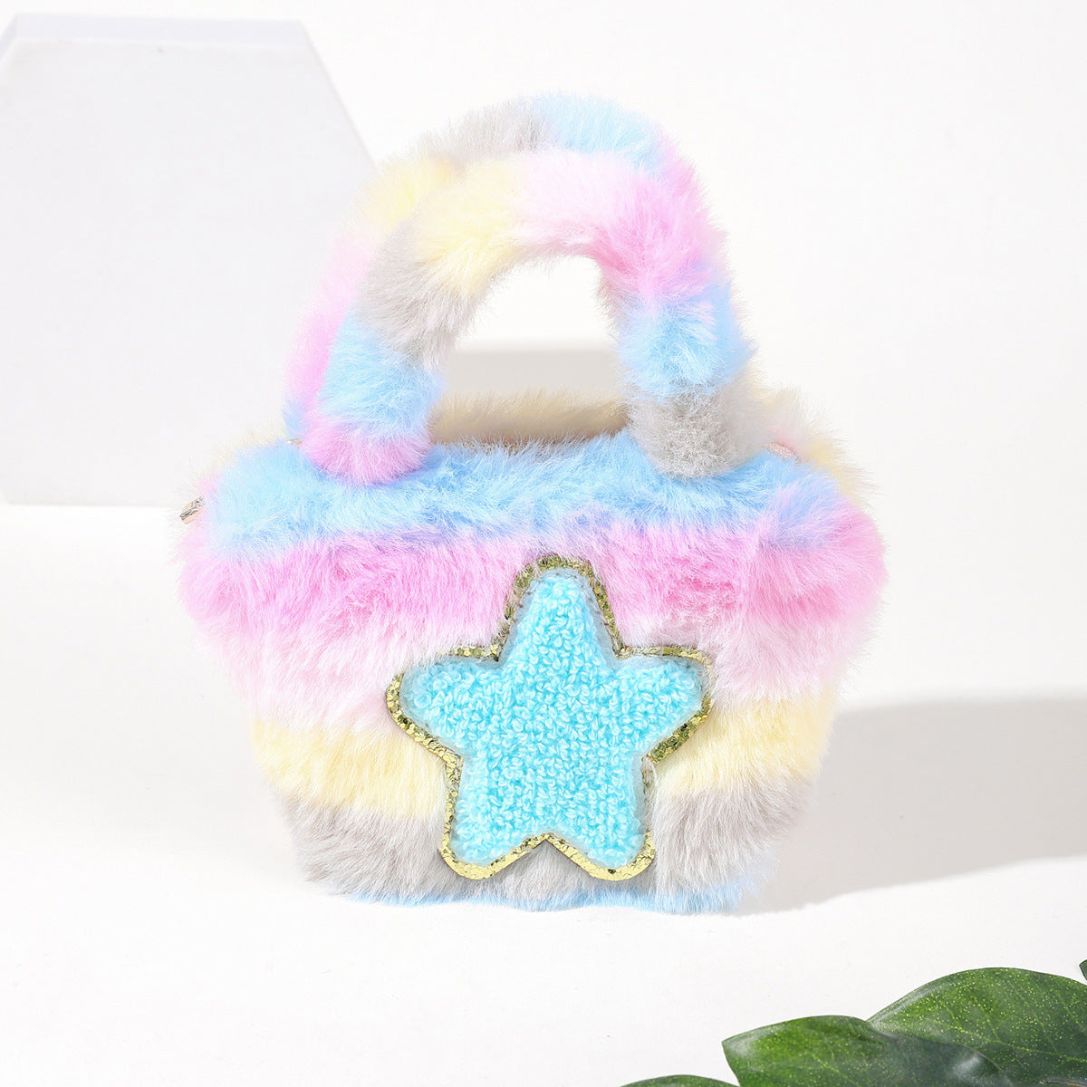 Wholesale Kids Pentagram Plush Coin Purse