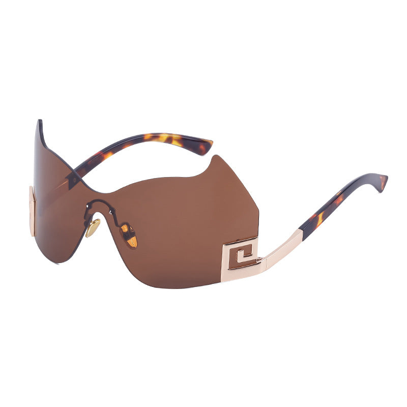 Wholesale PC Frameless Cycling Ladies Sunglasses