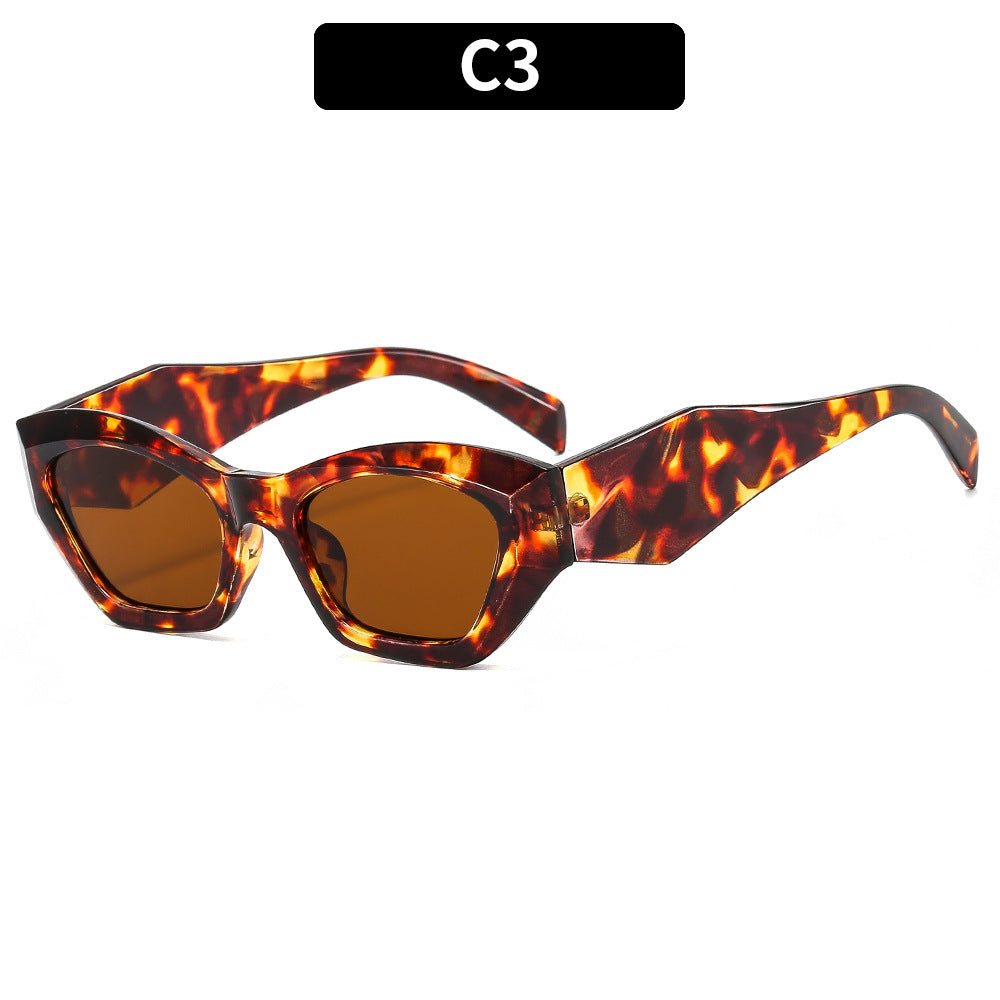 Wholesale Irregular Bud Glitter PC Sunglasses