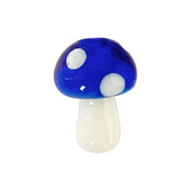 Wholesale 500PCS Colorful Glass Mushroom Beads 10mm*13mm