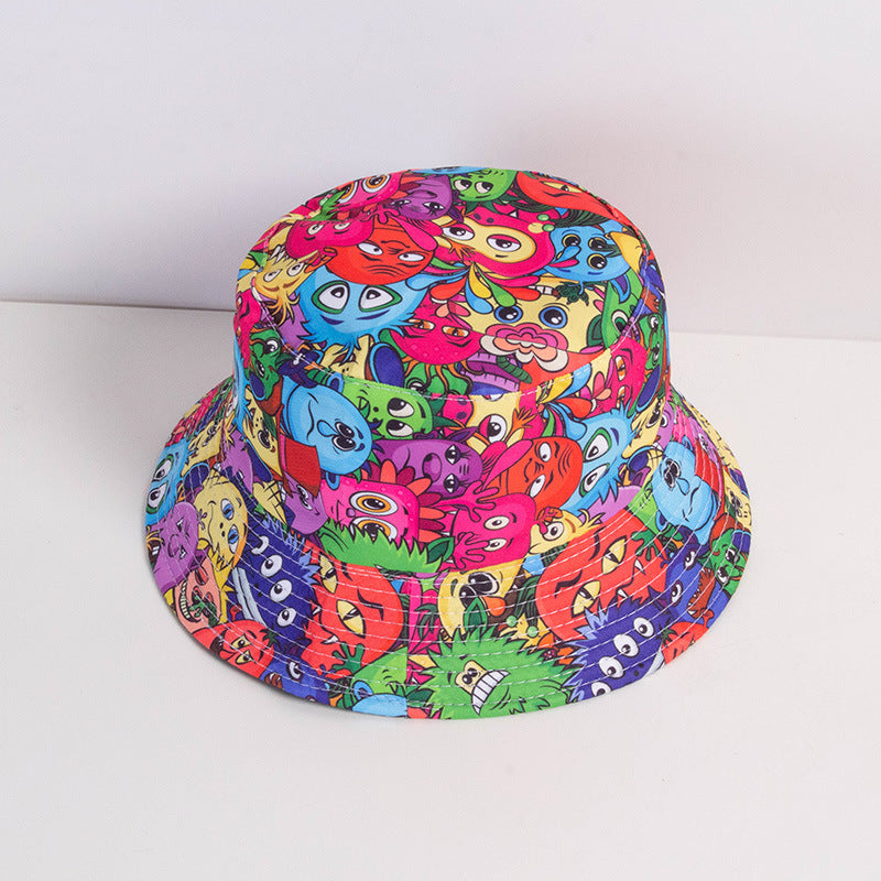 Wholesale Colorful Letters Polyester Bucket Hat