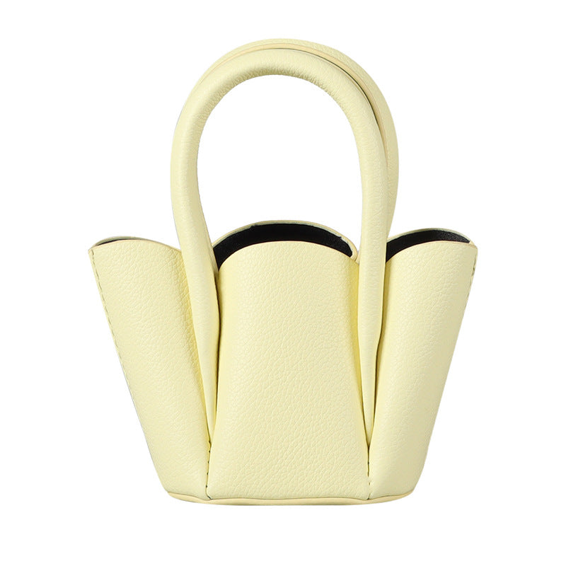 La bolsa de mensajero al por mayor del pétalo de la flor del nuevo estilo de la PU