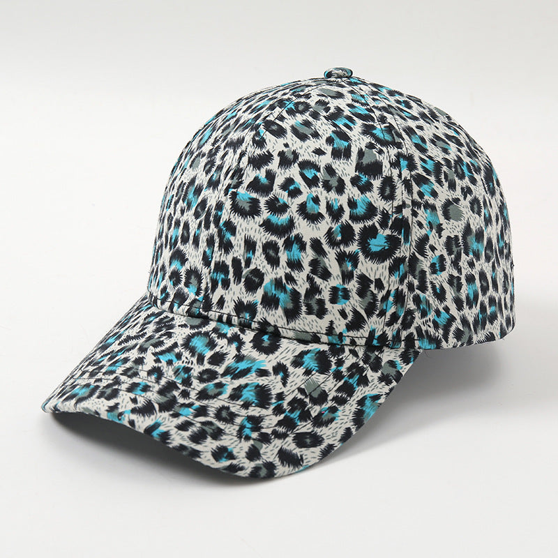 Wholesale Polyester Fiber All-match Leopard Point Bucket Hat