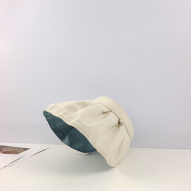 Wholesale Cotton Shell Big Brim Visor Empty Hat