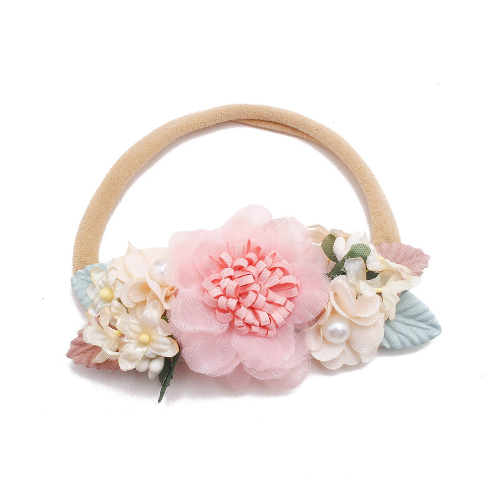 Wholesale Baby Princess Head Flower Headwear