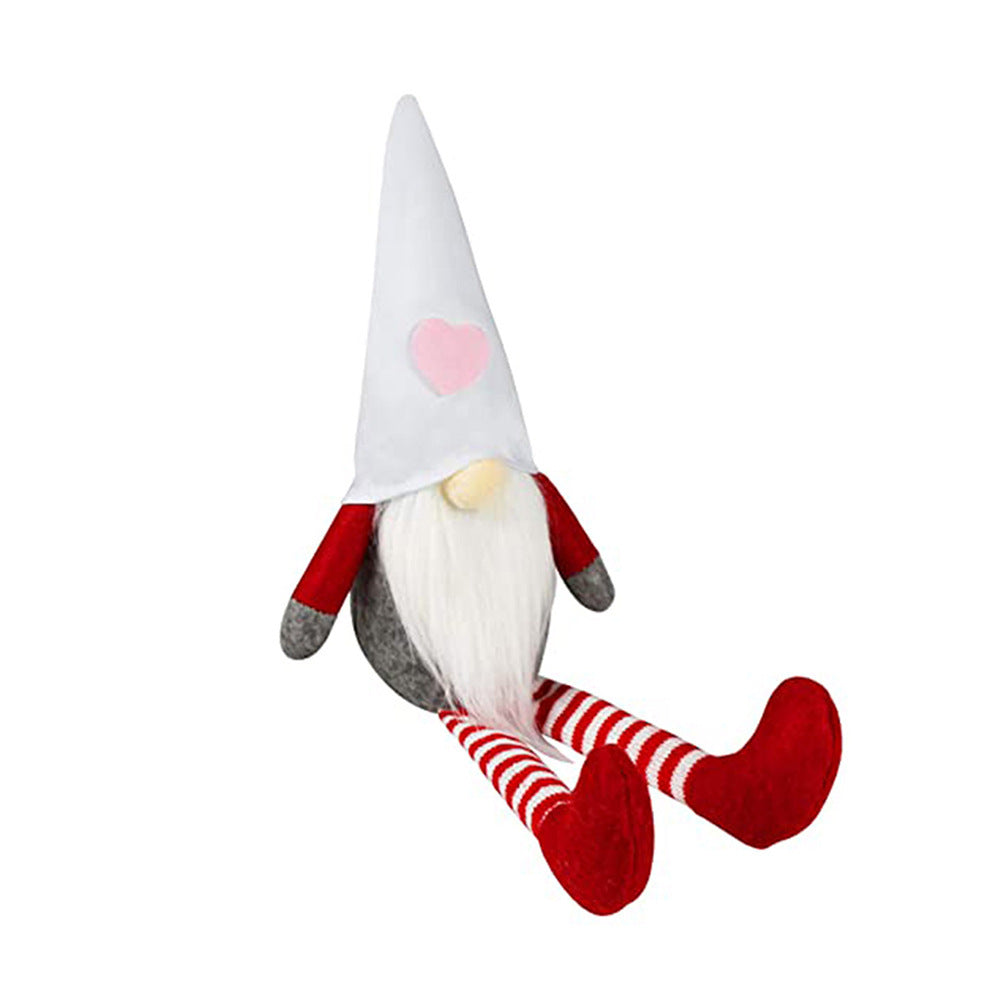 Venta al por mayor de adornos de muñecas de ramo no tejidos para el Día de San Valentín