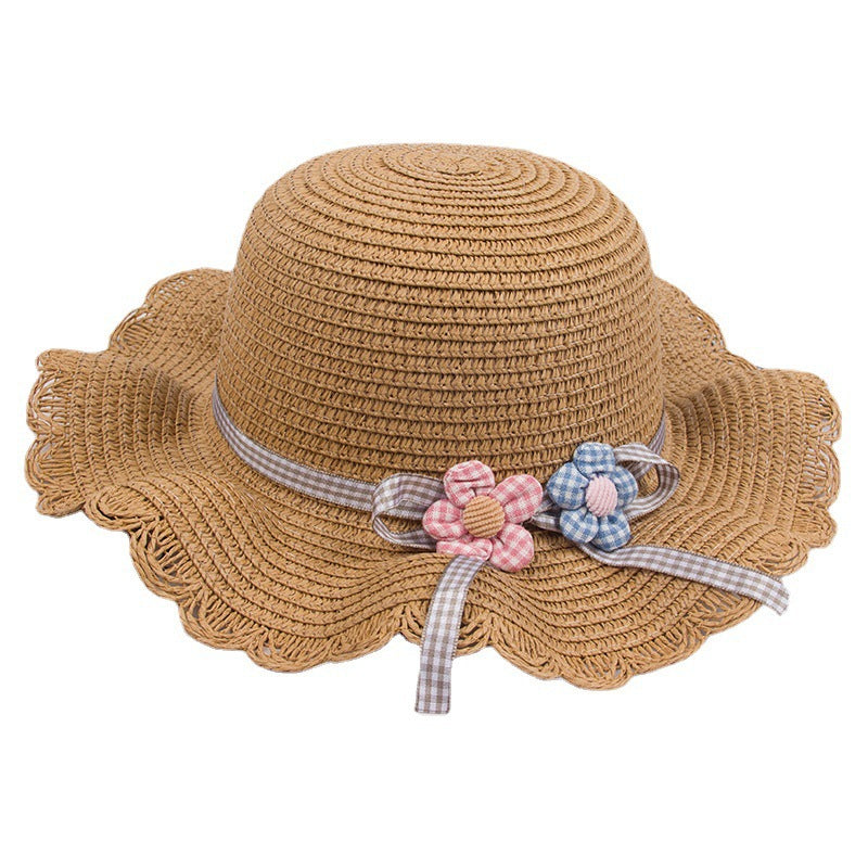 Wholesale Straw Kids Bucket Hat