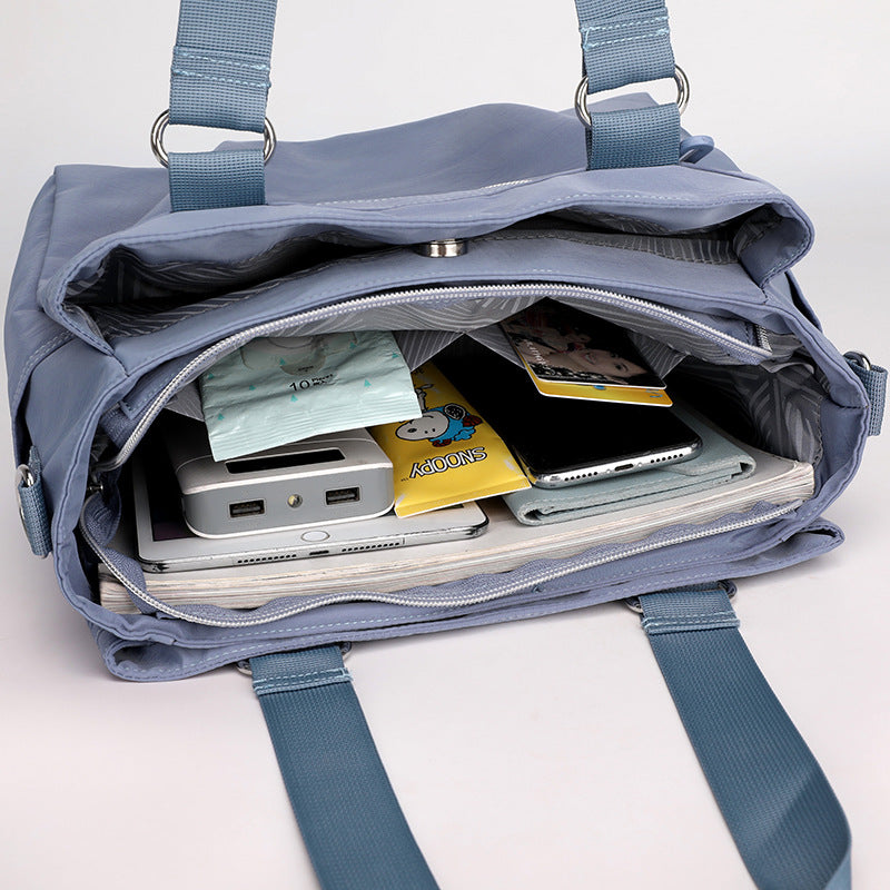 Wholesale New Nylon Large-capacity Multi-layer Portable Cross-span Backpack