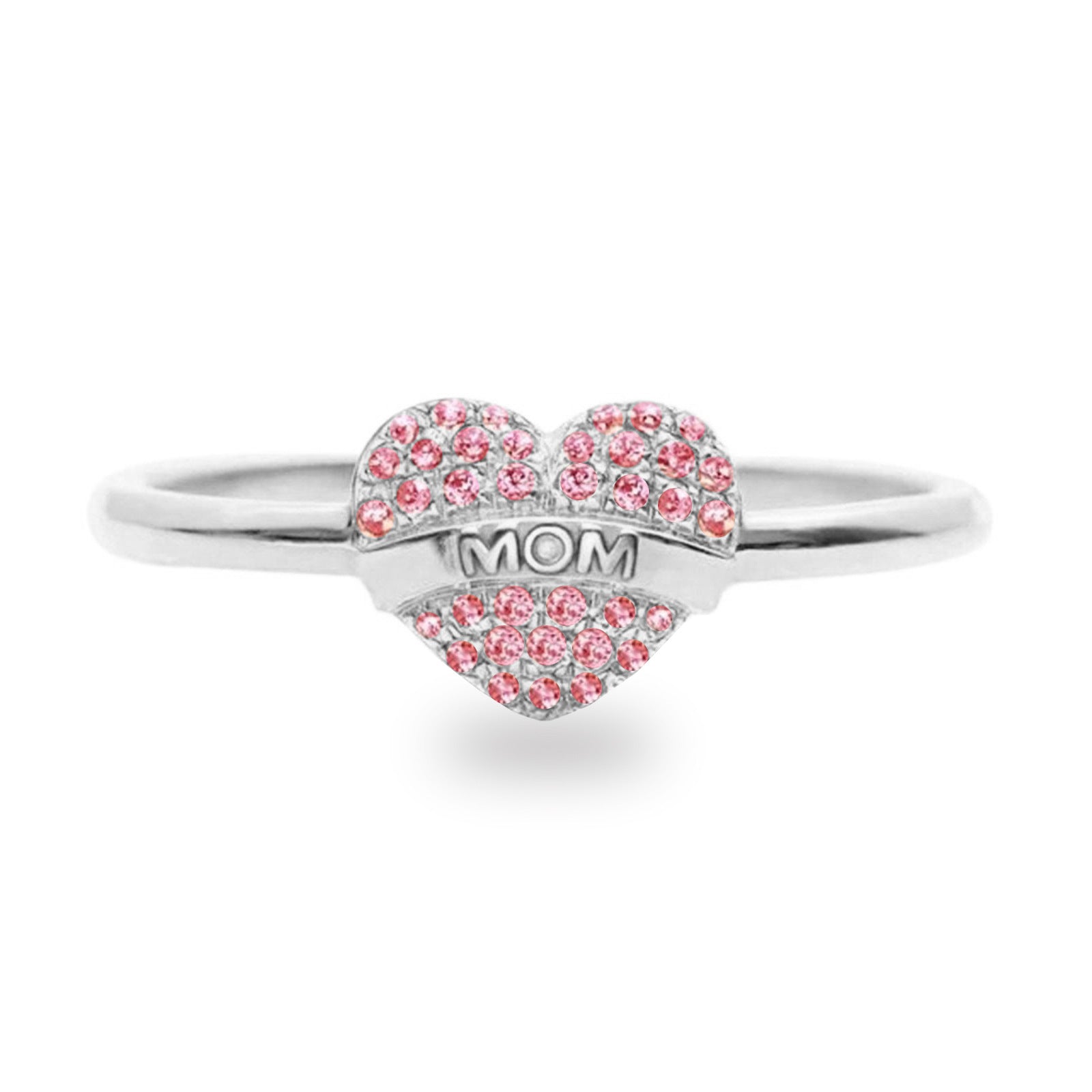 Anillos De Aleación De Corazón Para El Día De La Madre al por mayor