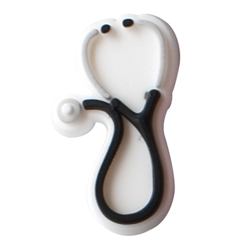 Wholesale 100 PCS PVC Cartoon Doctor Nurse DIY Shoe Buckle