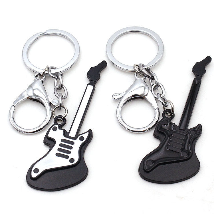 Wholesale Alloy Guitar Shape KeyChain