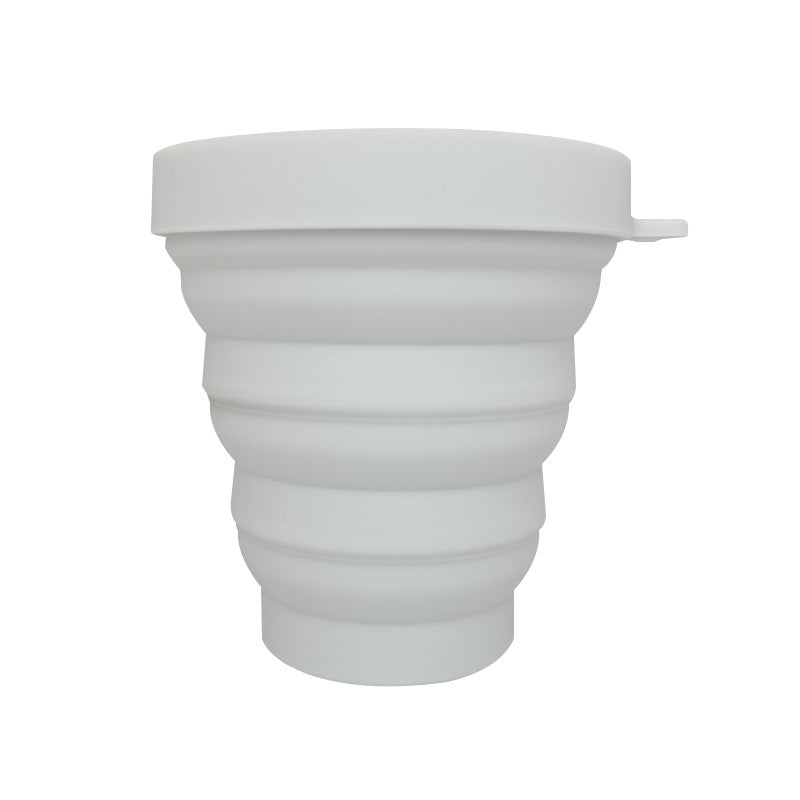Wholesale Silicone 150ML Silicone Portable Stretchable Water Cup