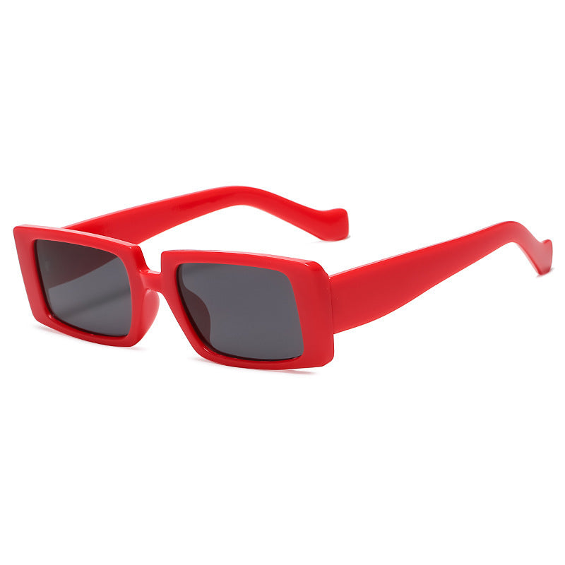 Wholesale PC Square Transparent Color Sunglasses