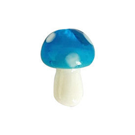Wholesale 500PCS Colorful Glass Mushroom Beads 10mm*13mm