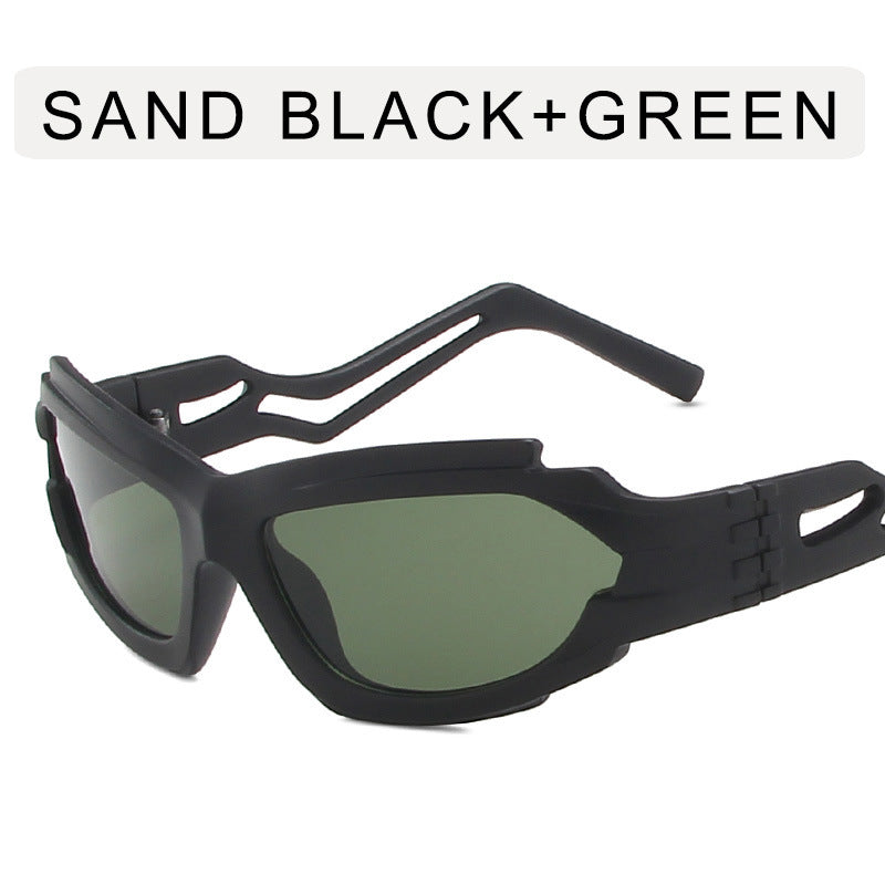 Wholesale Futuristic Riding PC Men's Sunglasses