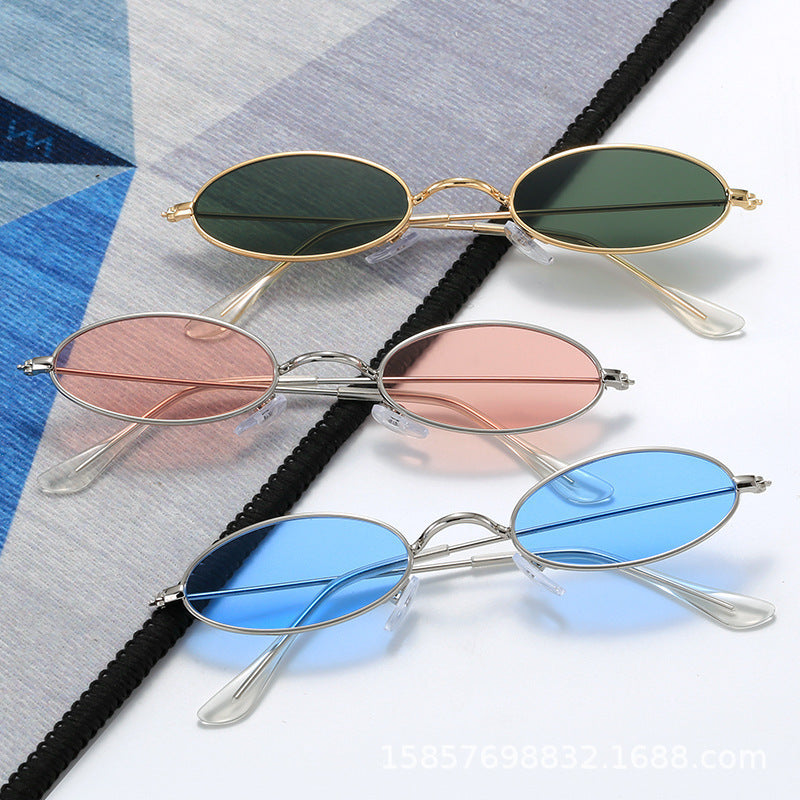 Wholesale PC Metal Small Frame Sunglasses