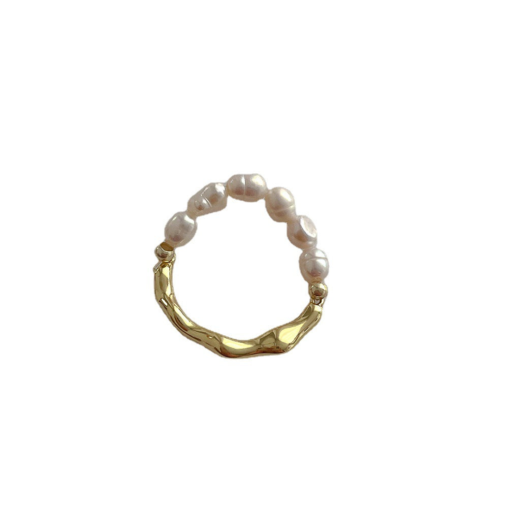 Wholesale Baroque Freshwater Pearl Rings