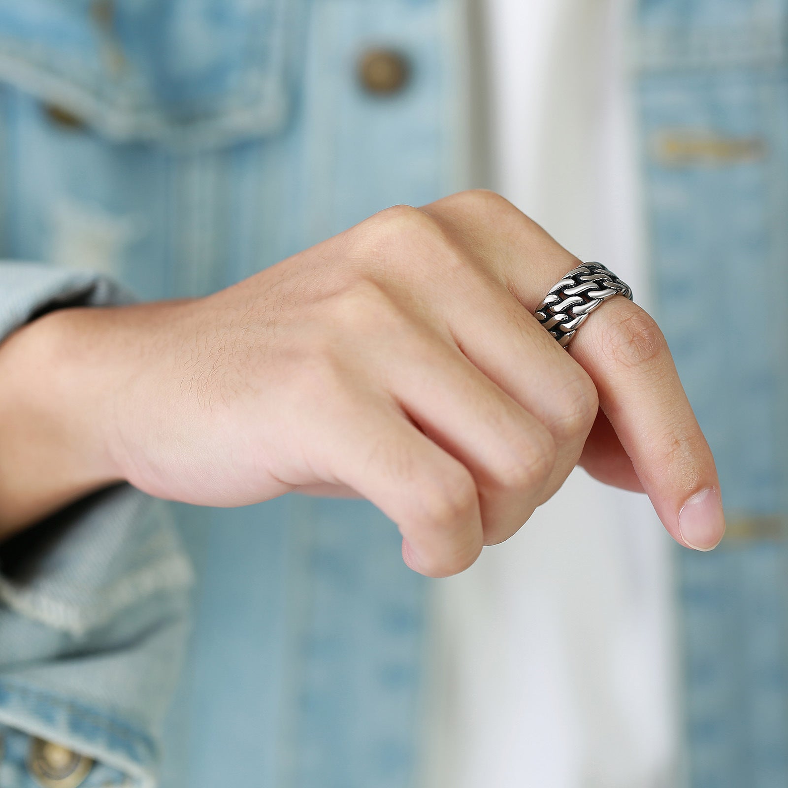 Wholesale Vintage Stainless Steel Rings