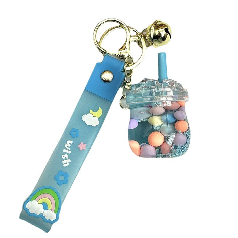 Llaves de plástico de té de leche de color al por mayor de aceite