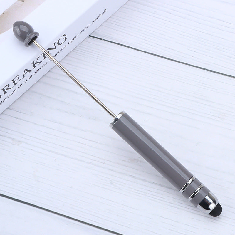 Wholesale Beadable Pnes Colorful Gradient Stylus Pen DIY Plastic Pen