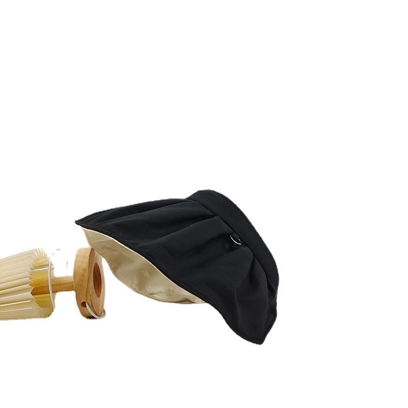 Wholesale Cotton Shell Big Brim Visor Empty Hat