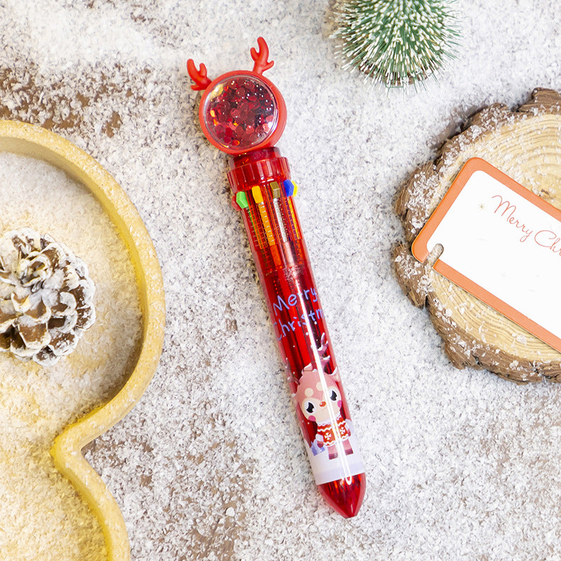 Wholesale Plastic Christmas Decoration Gel Pens