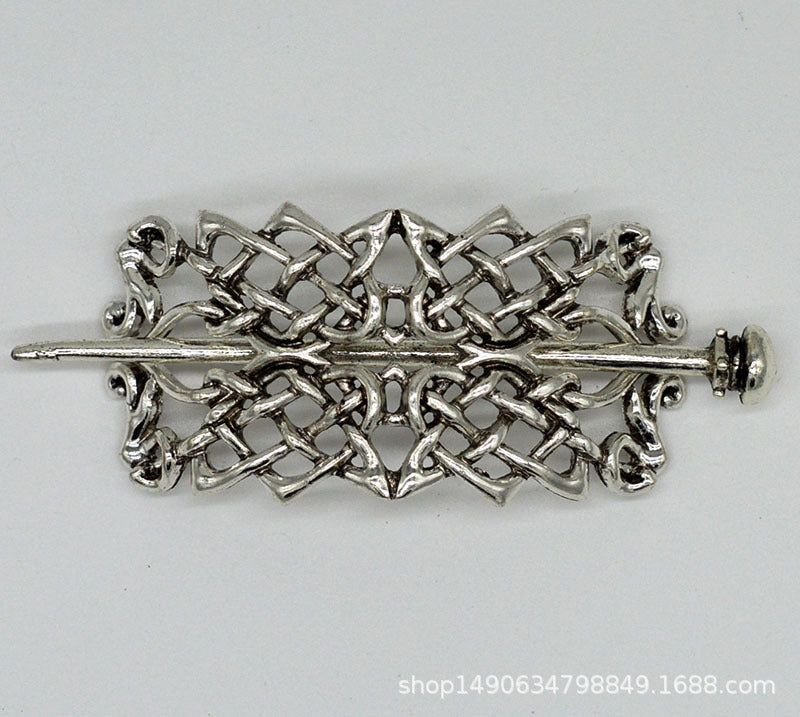 Wholesale Vintage Viking Hairpins Alloy Hair Clips