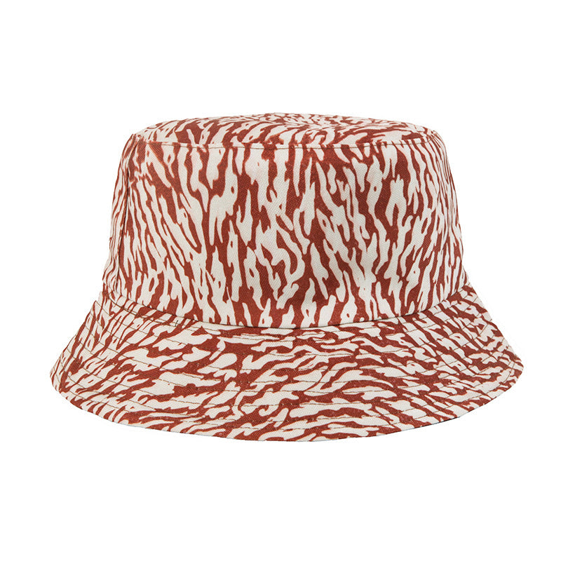 Venta al por mayor Sombrero del cubo de la impresión de la lona