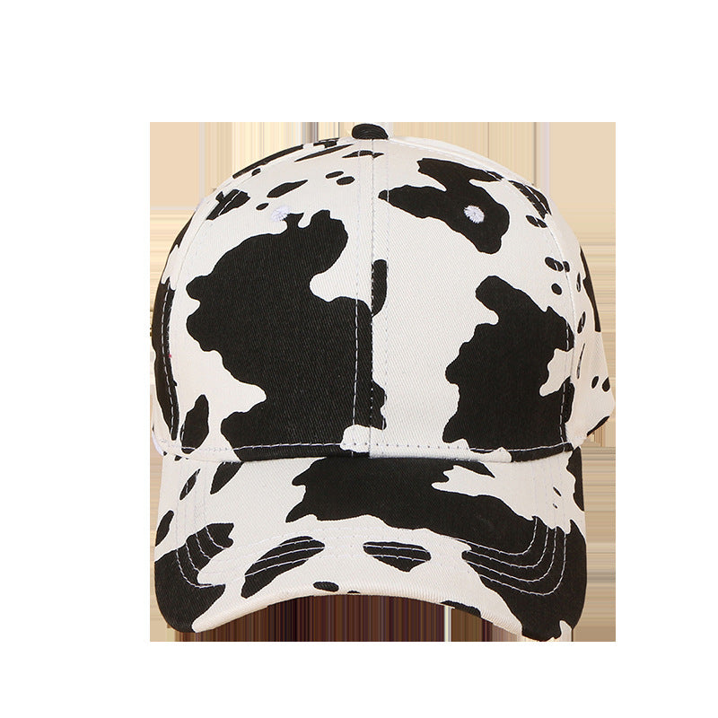 Wholesale Kids Cotton Cow Tie Dye Baseball Cap