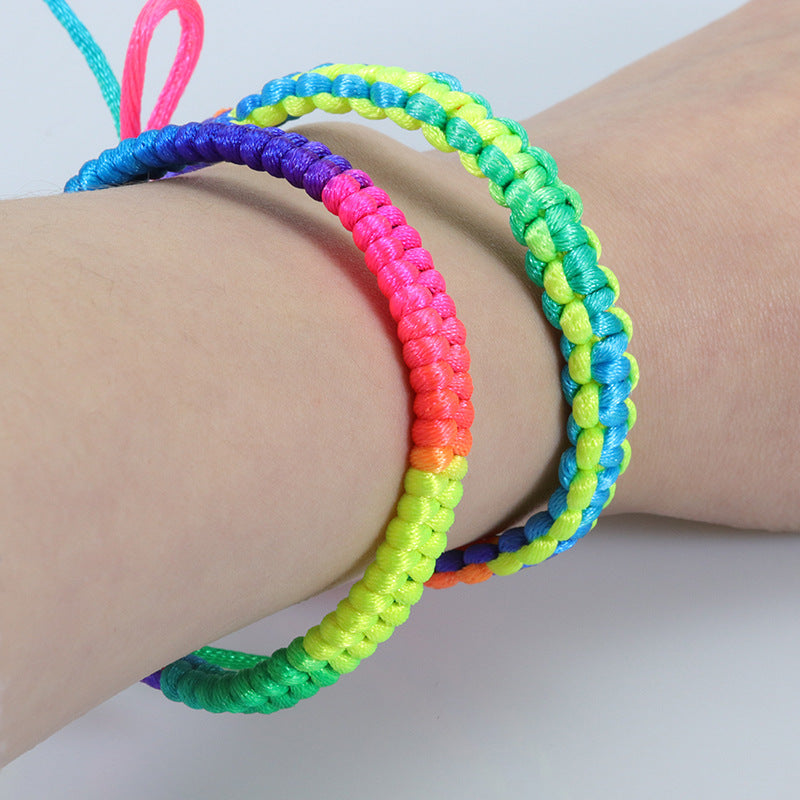 Wholesale Color Thread Hand Made Bracelet