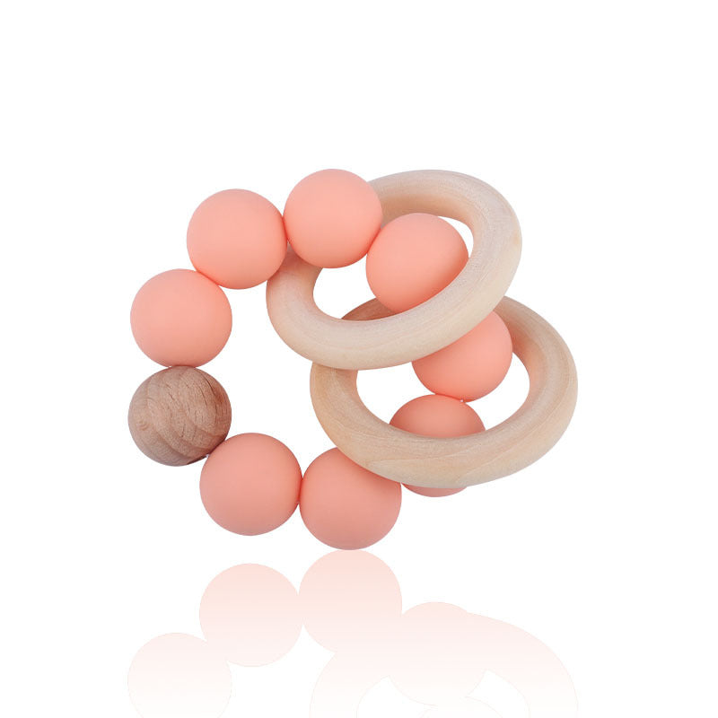 Wholesale Baby Beech Teether Bracelet Baby Supplies