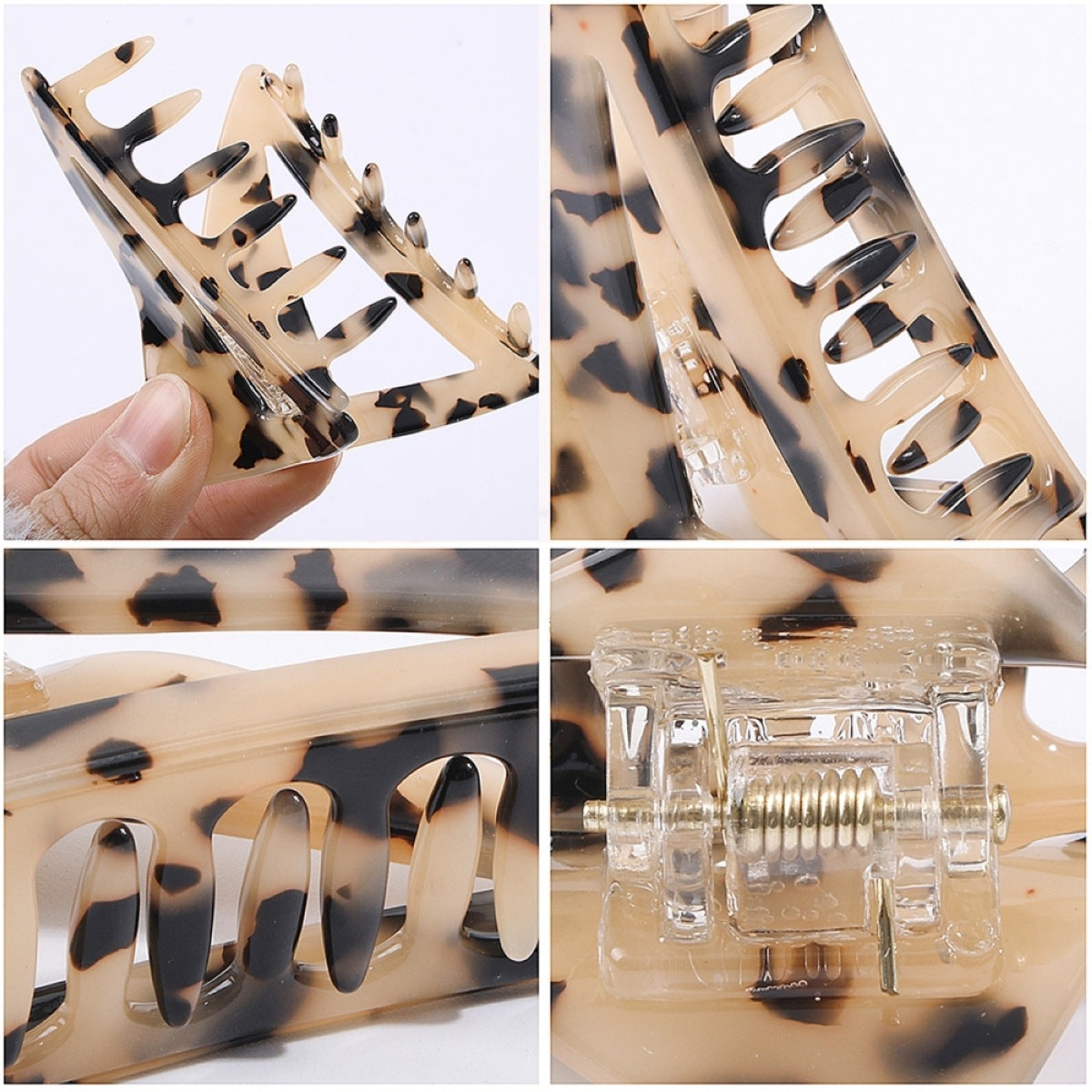 Wholesale Acrylic Triangle Hair Clips