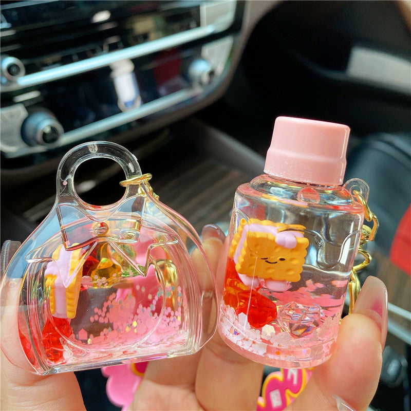 Botella de botella flotante de galletas acrílicas acrílicas al por mayor