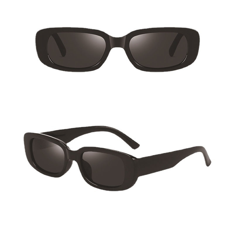 Wholesale PC Ladies Retro Small Frame Square Color Changing Sunglasses