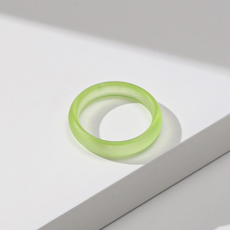 Anillo de acrílico del tesoro zhendiano al por mayor