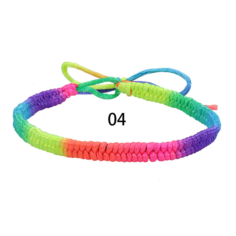 Wholesale Color Thread Hand Made Bracelet