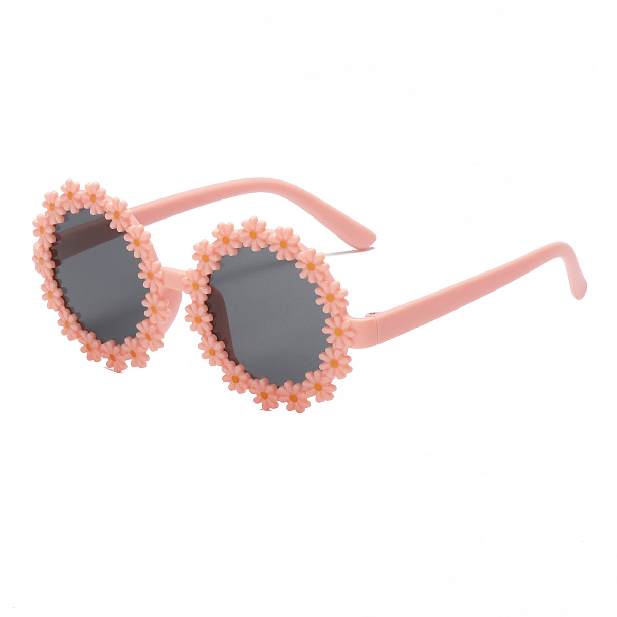 Wholesale Cute Cartoon Flowers PC Kids Sunglasses