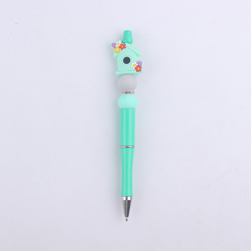 Wholesale Cartoon Greenhouse Silicone DIY Bead Pen