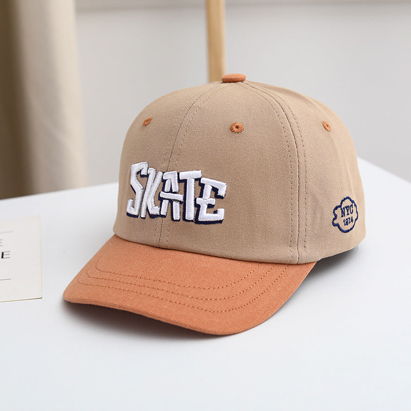 Wholesale Cotton Sunscreen Embroidered Children's Baseball Cap