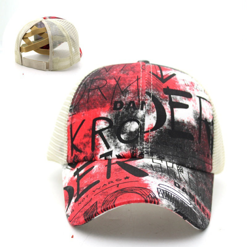 Capilla de béisbol de cola de caballo impresa de algodón Aztec de algodón al por mayor