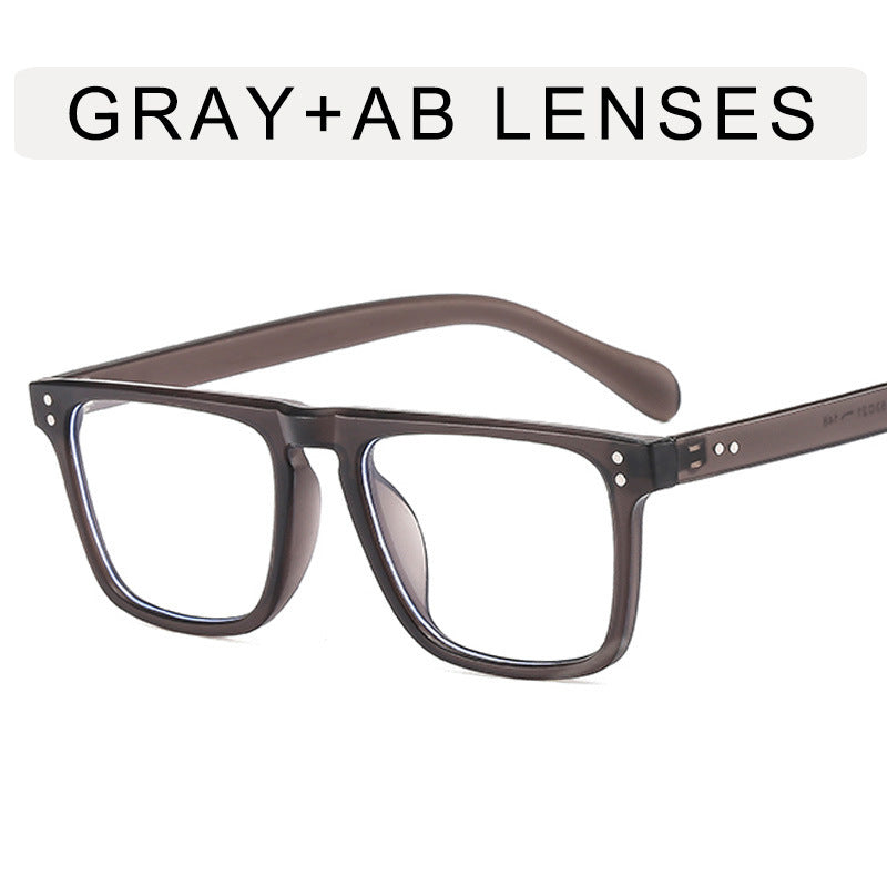 Venta al por mayor pequeño marco cuadrado retro arroz clavo PC hombres gafas de sol