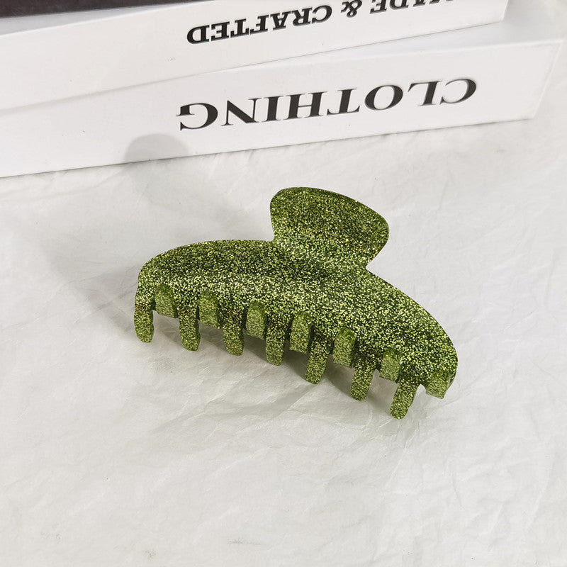 Wholesale Glitter Fluorescent Acetate Hair Clips